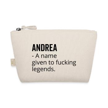 Andrea un nom donné à Fucking Legends - Trousse biologique - nature - Devant