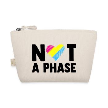 Not A Phase Gay Bisexual Pride Rainbow Lgbtq Diver - Bio-Täschchen - Natur - Vorne