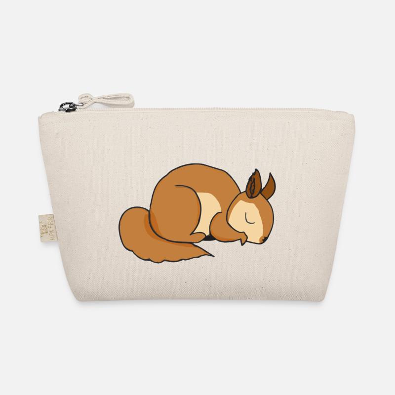Sleeping Squirrel Gift Idea Pyjamas Organic Pouch