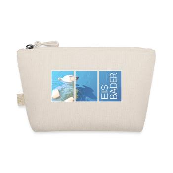 eisbader eisbär winterschwimmen kneipp kältebad - Bio-Täschchen - Natur - Vorne
