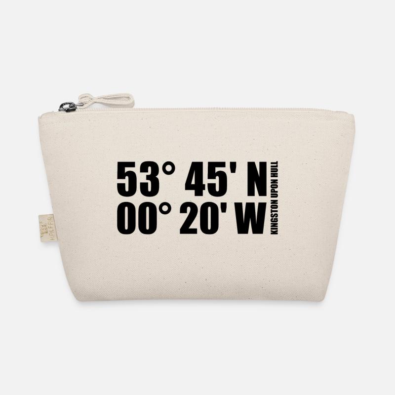 Kingston upon Hull Coordinates Organic Pouch