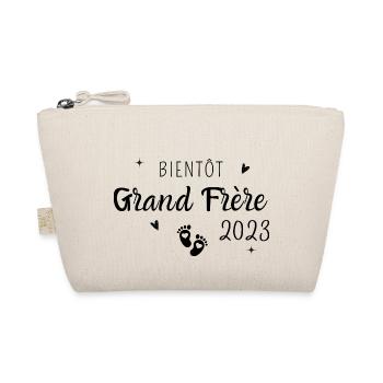 Bientôt grand frère 2023 - Trousse biologique - nature - Devant
