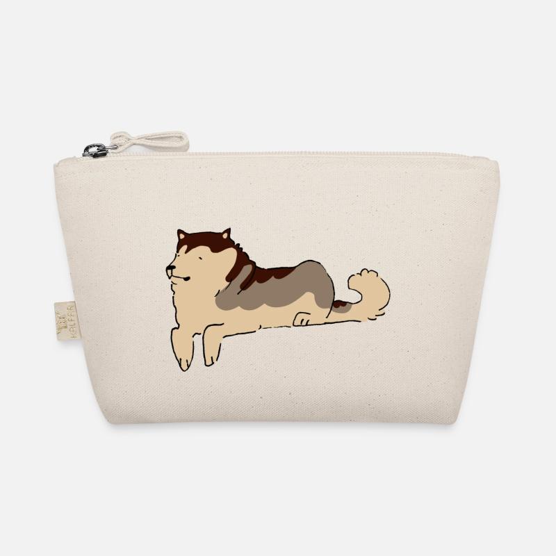 Alaskan Malamute - Organic Pouch - nature