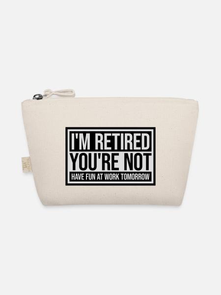 have fun at work - Organic Pouch - nature - Front