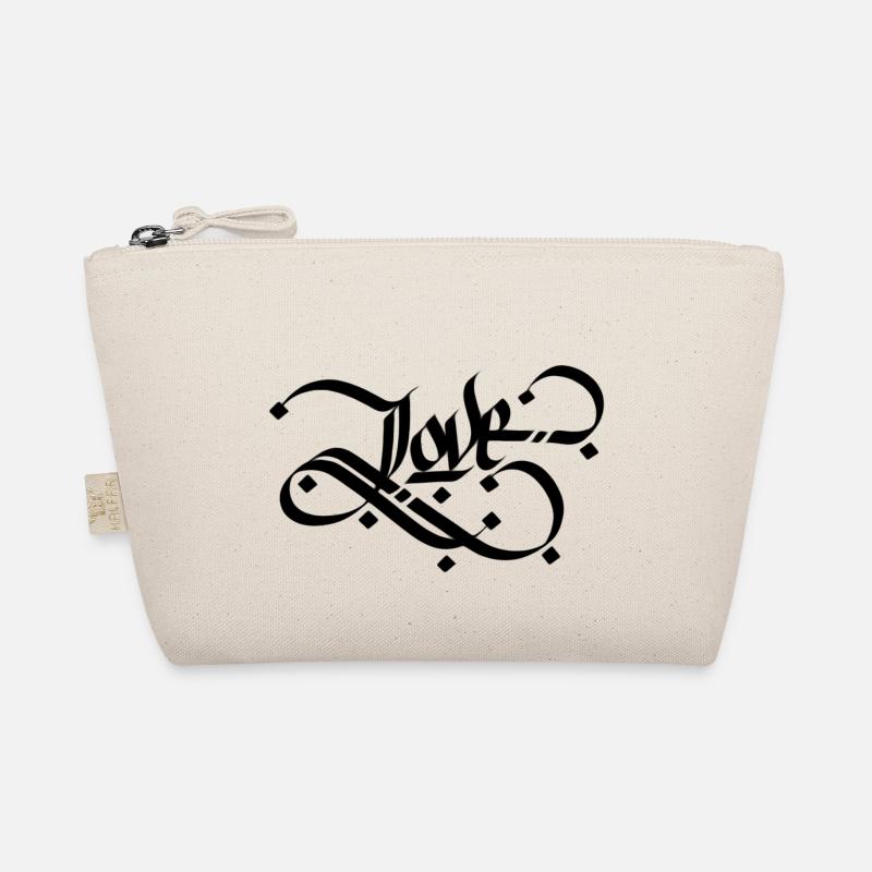 Love - black Organic Pouch