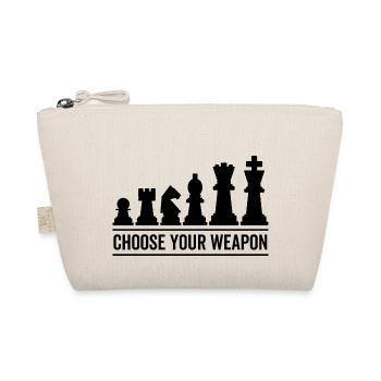 Choose Your Weapon Chess - Organic Pouch - nature - Front