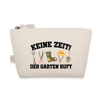 Keine Zeit Der Garten Ruft Gärtner Gartenbauer Gär - Bio-Täschchen - Natur - Vorne