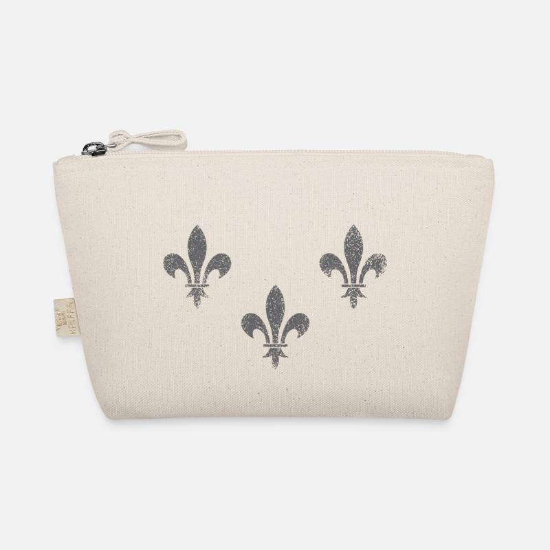 Lilien - 3 / Fleur de Lys Bio-Täschchen