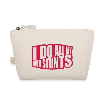 all my own stunts - Bio-Täschchen - Natur - Vorne