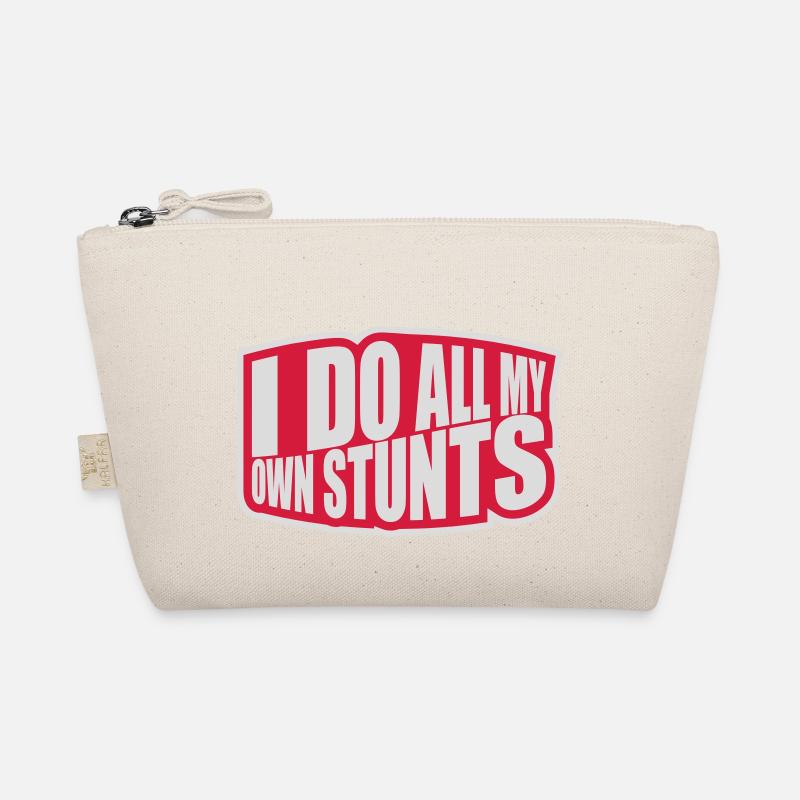 all my own stunts - Bio-Täschchen - Natur