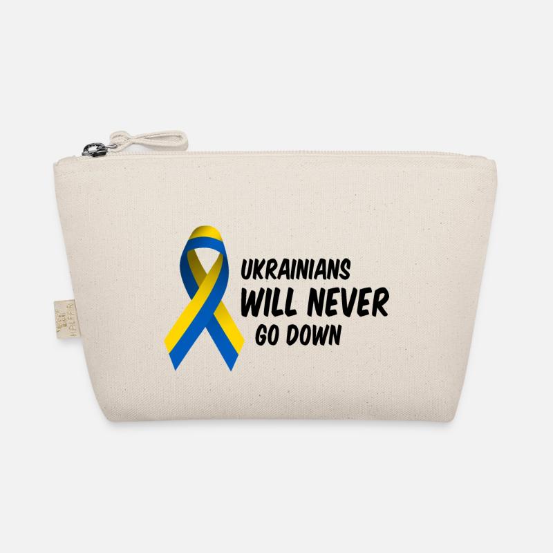Ukraine War Peace Victory Statement Organic Pouch
