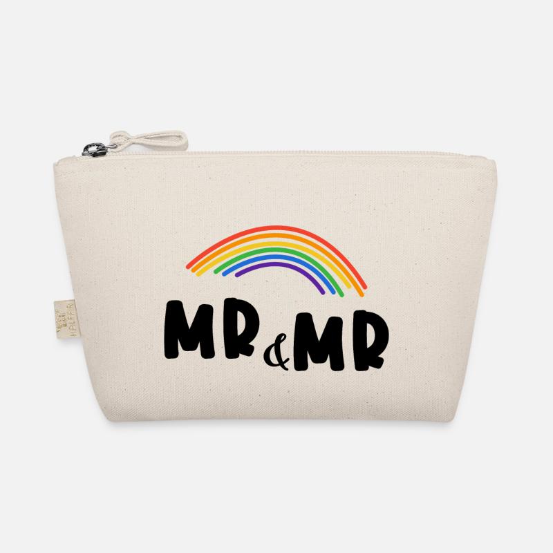 Herr und Herr Homo-Ehe. Geschenk Bio-Täschchen