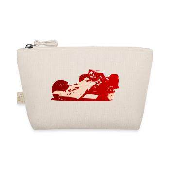 Voiture de course rouge - Trousse biologique - nature - Devant