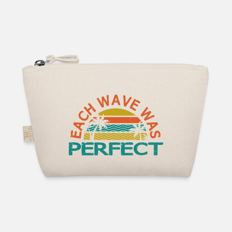 JEDE WELLE WAR PERFEKT Bio-Täschchen