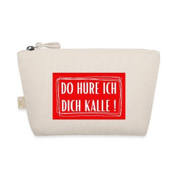 do hüre ich dich kalle - Köln Kölsch Kölle - Bio-Täschchen - Natur - Vorne
