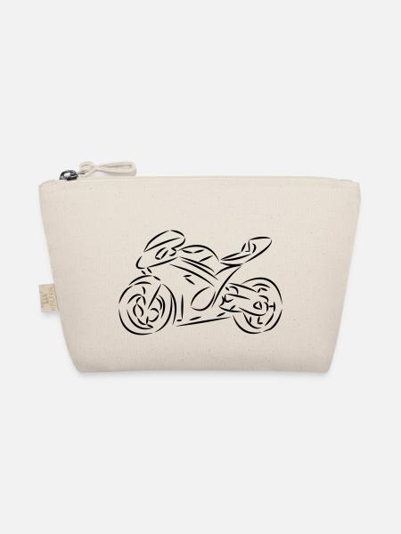 Superbike - Motorrad - Bio-Täschchen - Natur - Vorne
