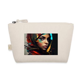 Une femme musulmane époustouflante regardant l'hor - Trousse biologique - nature - Devant
