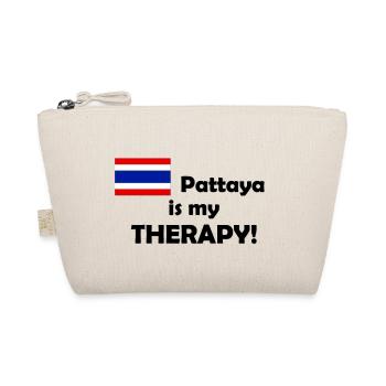 Pattaya is my Therapy - Bio-Täschchen - Natur - Vorne