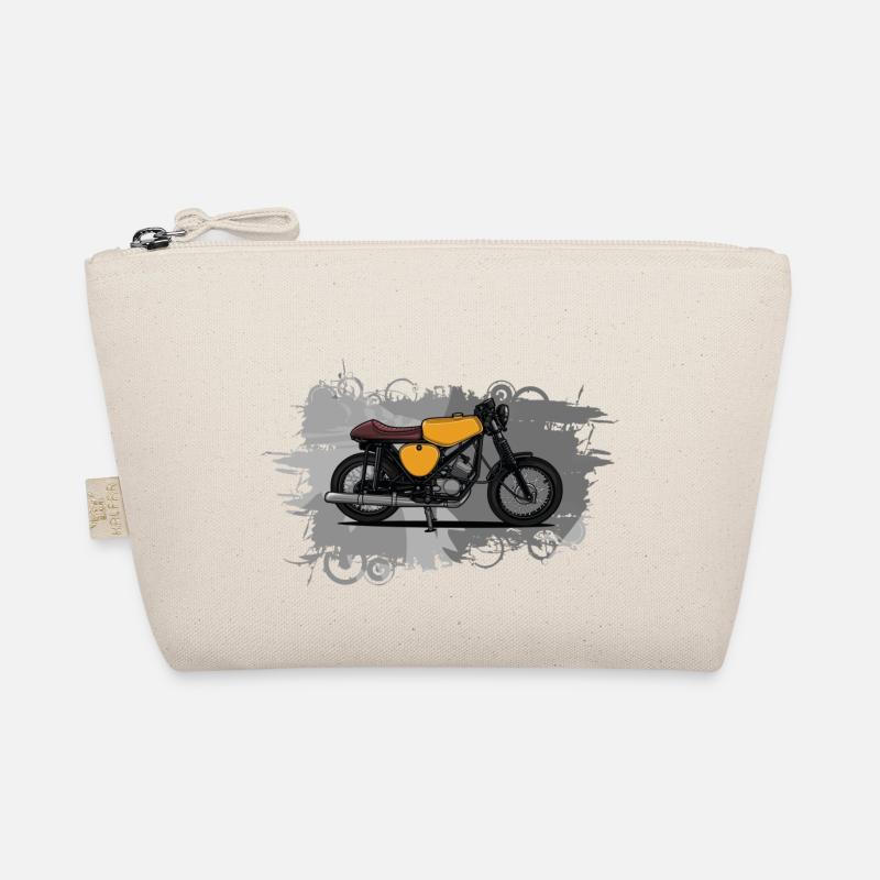Cafe Racer (yellow) // Illustration Organic Pouch