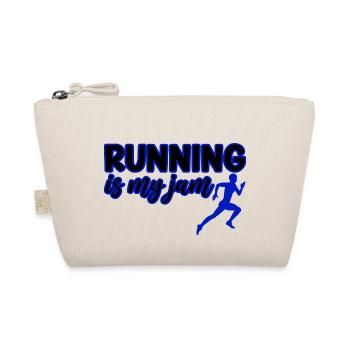 Running Is My Jam 3 - Organic Pouch - nature - Front
