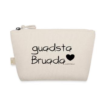 guadsta Bruada - bester Bruder, Dialekt - Bio-Täschchen - Natur - Vorne