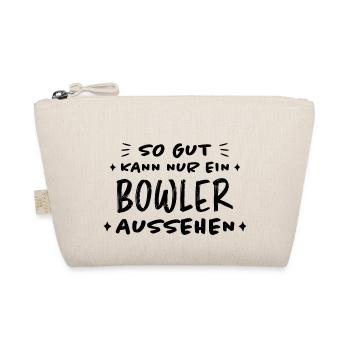 Bowling Spruch Bowlingspieler Fun Bowler Geschenk - Bio-Täschchen - Natur - Vorne