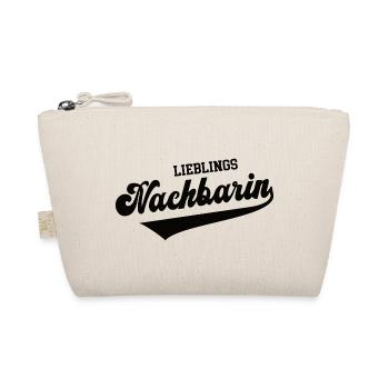 Lieblingsnachbarin Beste Lieblings Nachbarin - Bio-Täschchen - Natur - Vorne