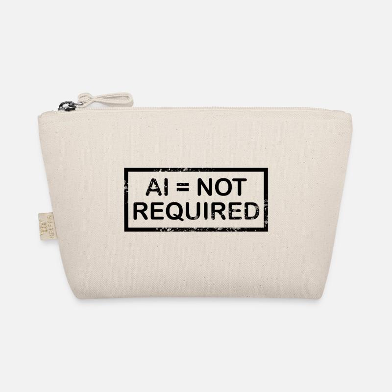 AI = not required (black) Bio-Täschchen