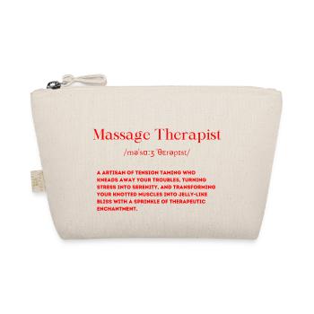 Masseur Definition - Bio-Täschchen - Natur - Vorne