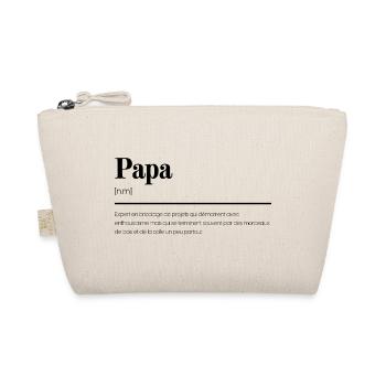 Définition papa cadeau - Trousse biologique - nature - Devant