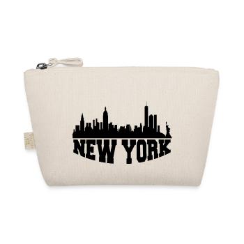 Newyork Design/ Stadt Design - Bio-Täschchen - Natur - Vorne