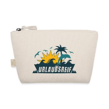 Urlaubsreif - Bio-Täschchen - Natur - Vorne