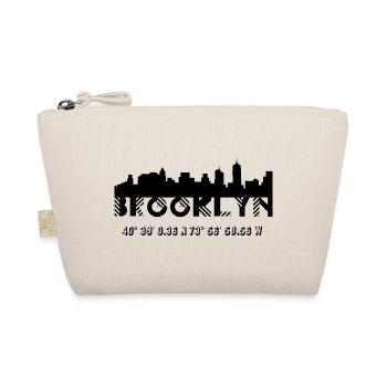 Brooklyn USA Shirt Design T-Shirt Merch - Trousse biologique - nature - Devant