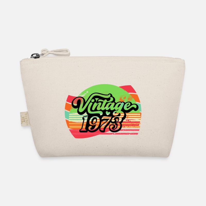 Vintage 1973 - Bio-Täschchen - Natur
