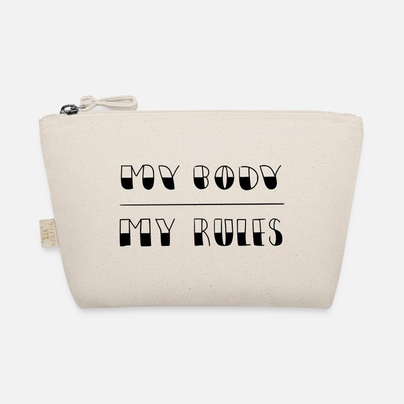 my body - my rules Bio-Täschchen