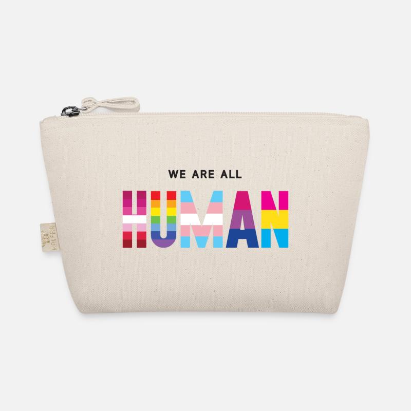 Pride Month LGBT - We Are All Human Organic Pouch