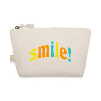 Smile! - Organic Pouch - nature - Front