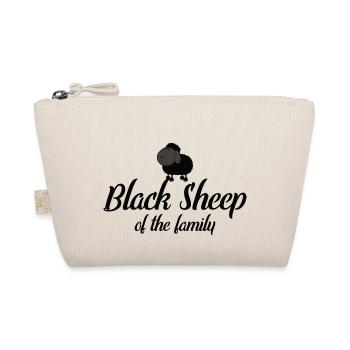 Black Sheep Of The Family | Schwarzes Schaf Humor - Bio-Täschchen - Natur - Vorne