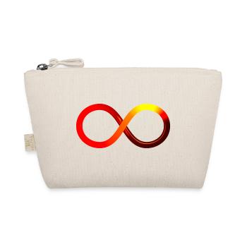 Symbole infini Infini Rouge Orange Jaune - Trousse biologique - nature - Devant