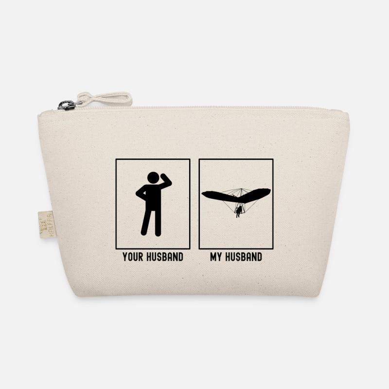 Ihr Ehemann - Mein Ehemann - Hoch am Himmel gleite Bio-Täschchen