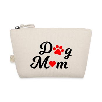 Das Design für alle stolzen Dog Moms - Bio-Täschchen - Natur - Vorne