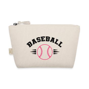 baseball - Bio-Täschchen - Natur - Vorne