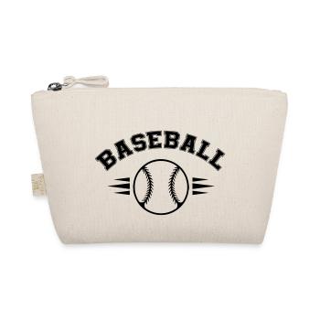 baseball - Bio-Täschchen - Natur - Vorne