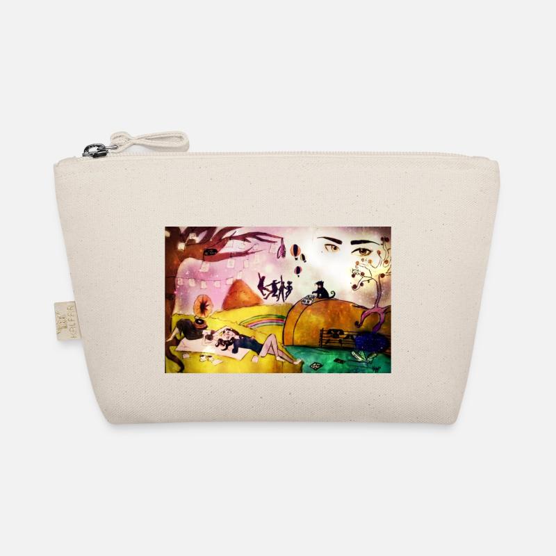 abstract art Organic Pouch