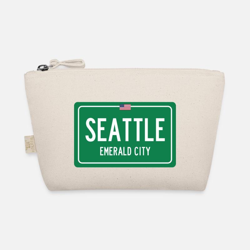 Signe de nom de lieu de Seattle Trousse biologique