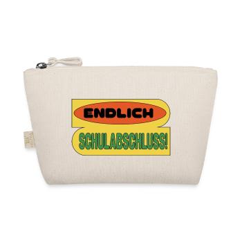 Schulabschluss 2024, Schulabschluss T Shirt, - Bio-Täschchen - Natur - Vorne