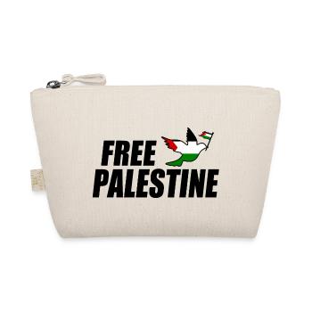 Free palestine - Bio-Täschchen - Natur - Vorne