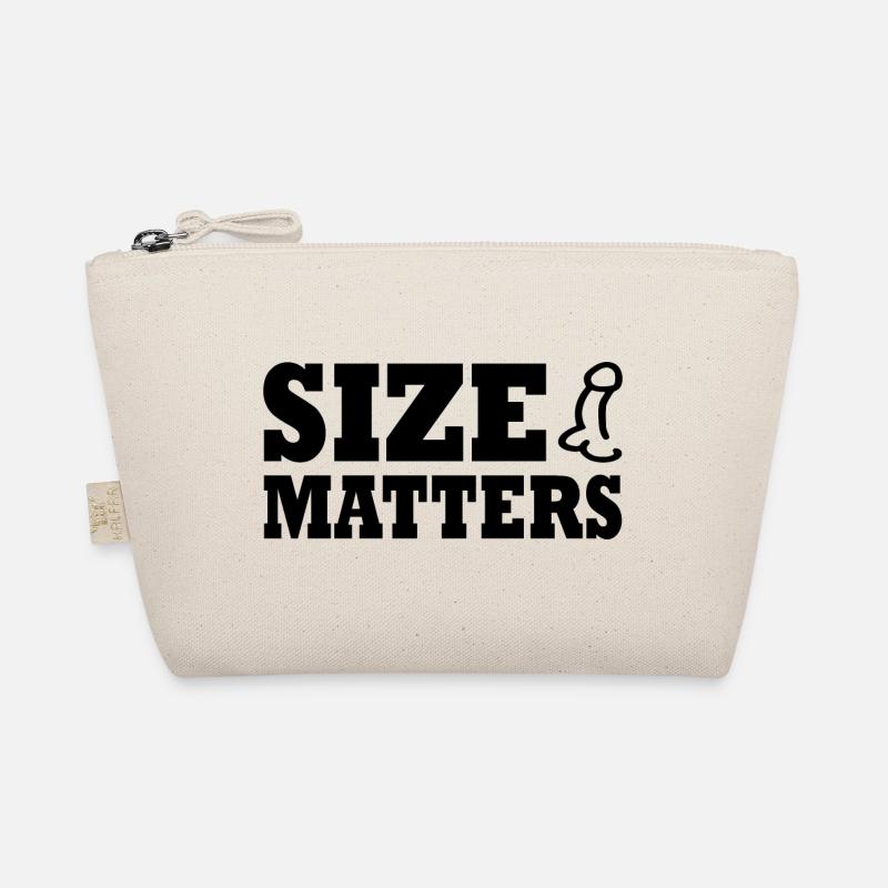 Size matters penis Organic Pouch