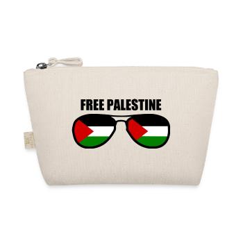 Free palestine - Bio-Täschchen - Natur - Vorne