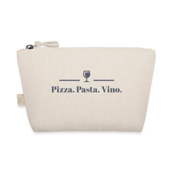 Pizza Vino Pasta - Bio-Täschchen - Natur - Vorne
